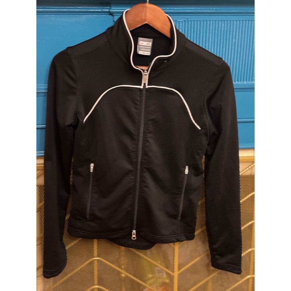 Women's Nike Jacket XS Black Full Zip